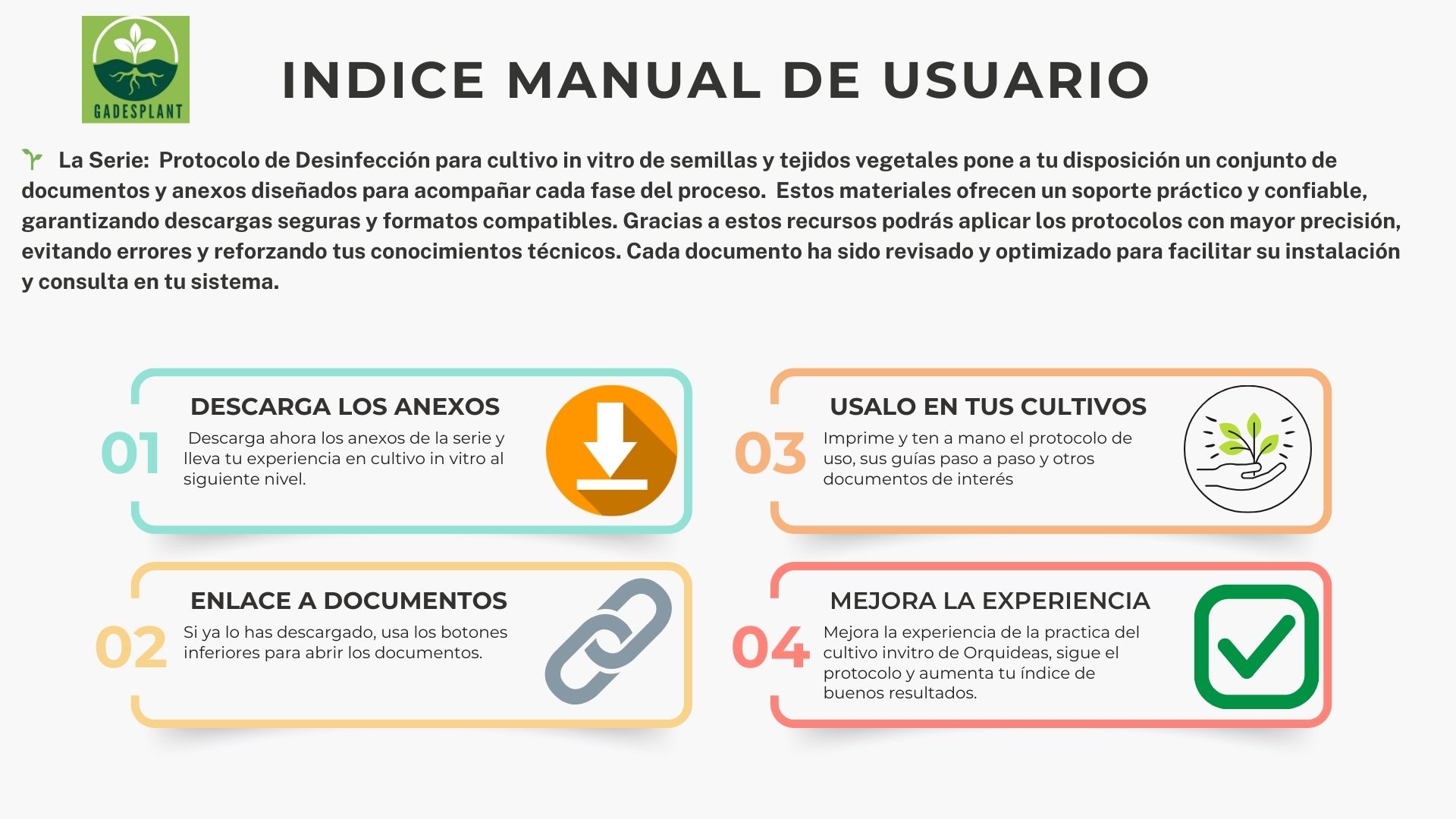 Logo Gadesplant - Aplicaciones gratuitas para cultivo in vitro