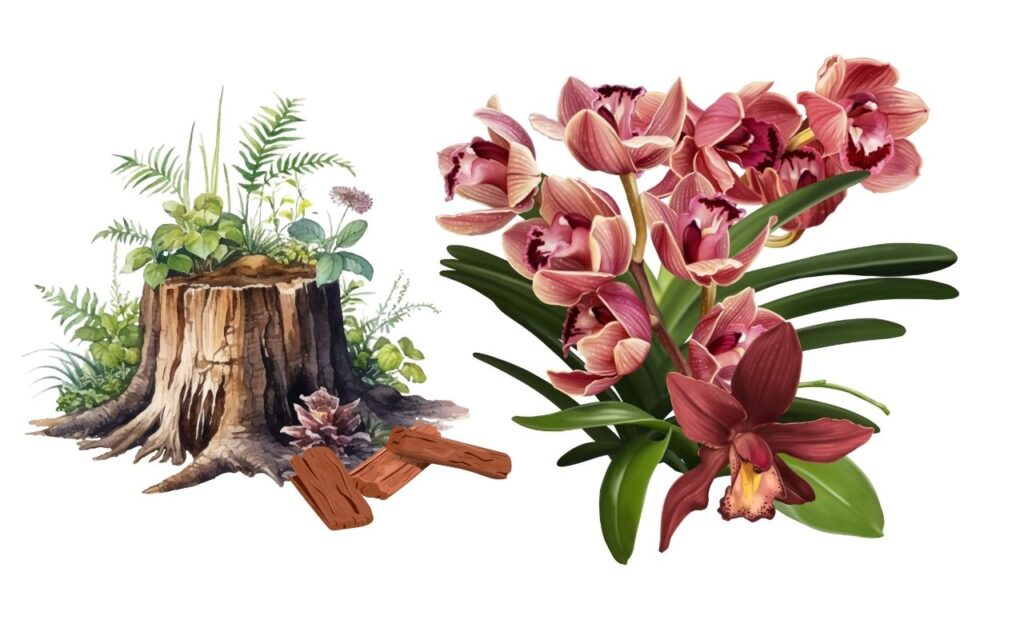 www.gadesplant.com - Orquídeas y Terrarios Plantados - Trasplante y mantenimiento de la orquídea Cymbidium en maceta