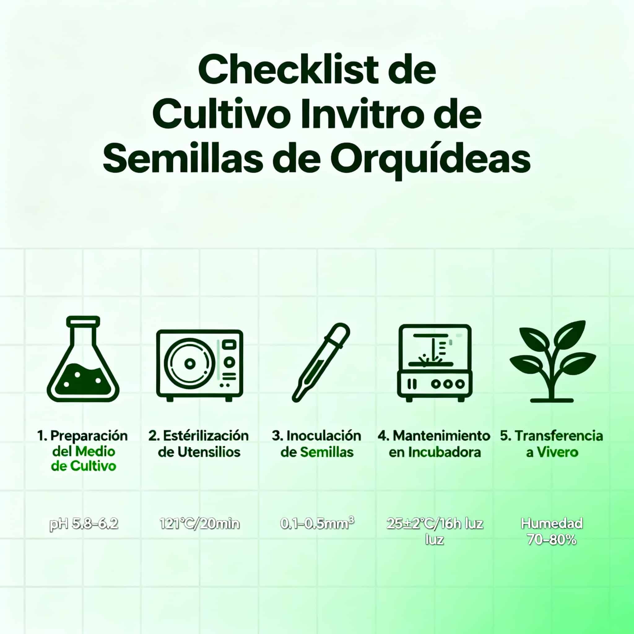 Protocolo Desinfección - Gadesplant - Orquideas y Terrarios